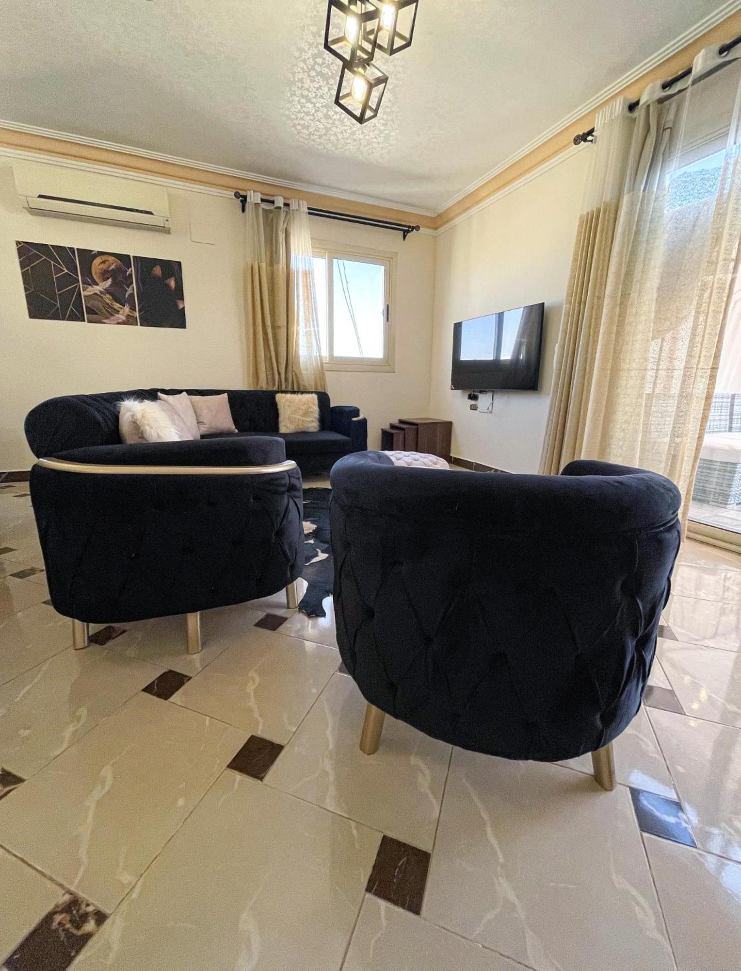 2Bd Apartment In A Rooftop With A Private Terrace Cairo Ngoại thất bức ảnh
